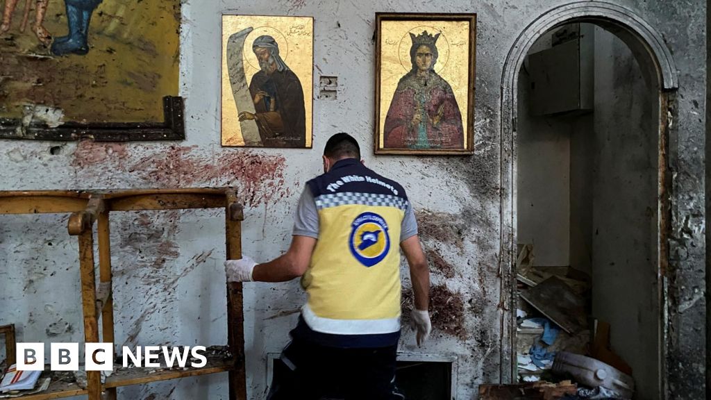 Attentat - Attentat suicide dans une église de Damas : 20 morts, selon les autorités