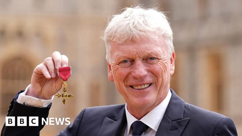 Everton - David Moyes, entraîneur d'Everton, reçoit un OBE