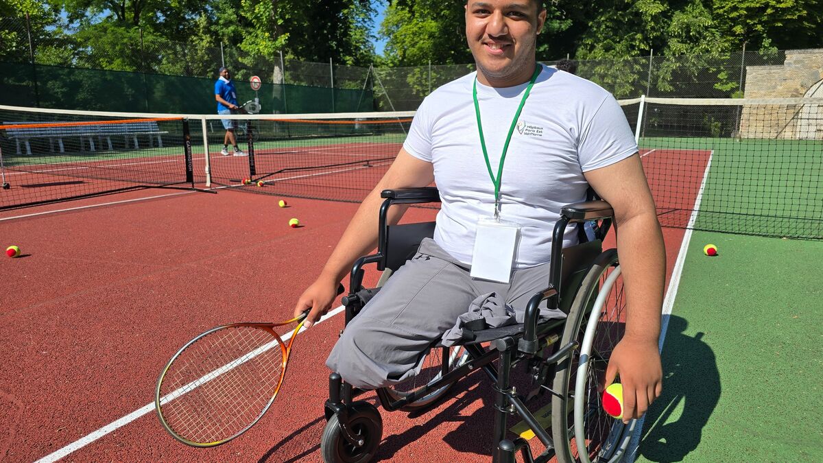 Jeux - « Je serai aux Jeux Olympiques » : Houari, 14 ans et des rêves plein la tête malgré les obstacles liés à son handicap