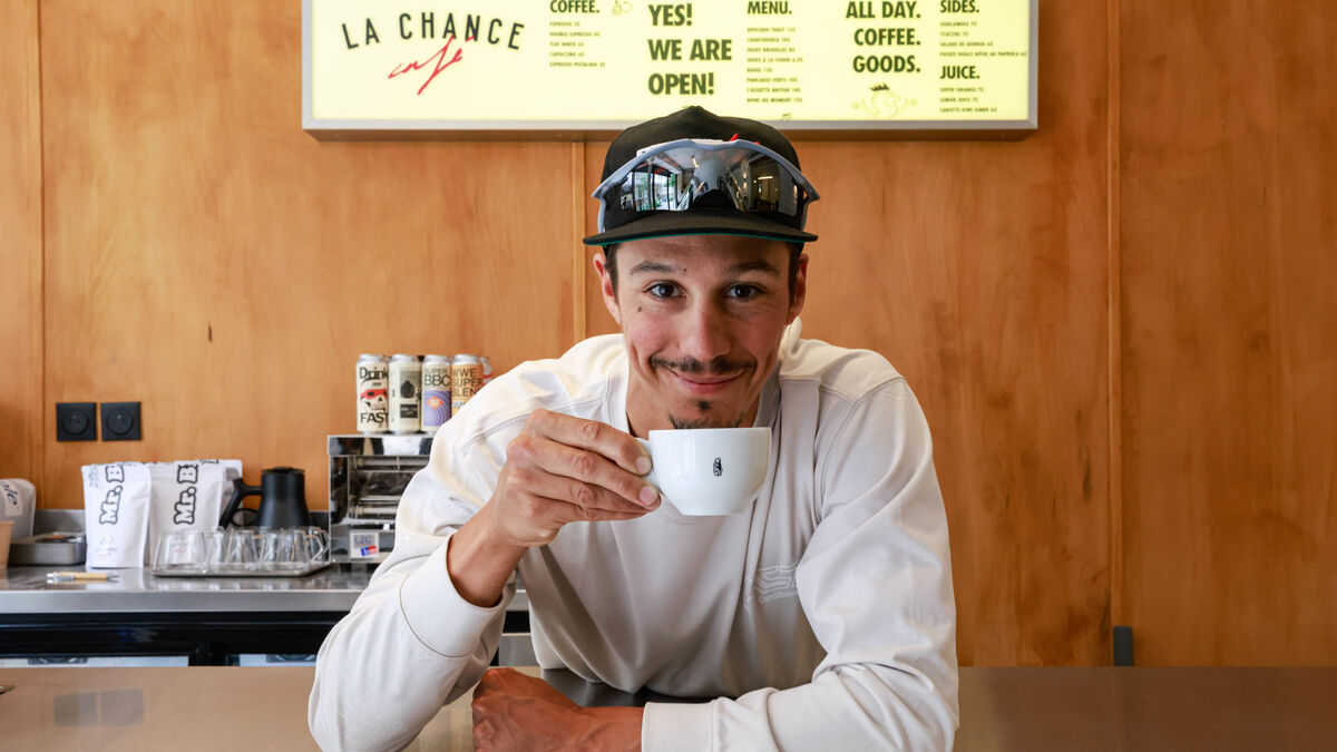 barista - « Ici, c’est un passage intermédiaire entre mes deux vies » : Vincent Luis, de triathlète à barista
