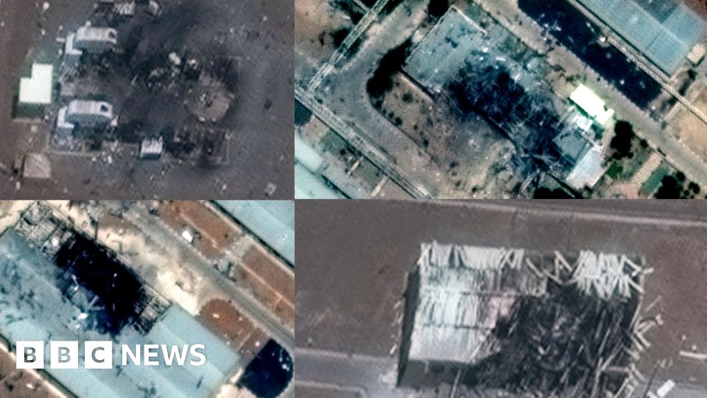 images - Des images satellites révèlent des dommages aux sites nucléaires clés d'Iran