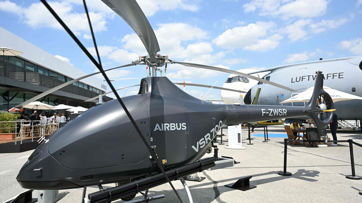 Drones - « Vsr70 » : La Marine Française S'apprête à Recevoir des Drones Hélicoptères d'Airbus pour Ses Frégates
