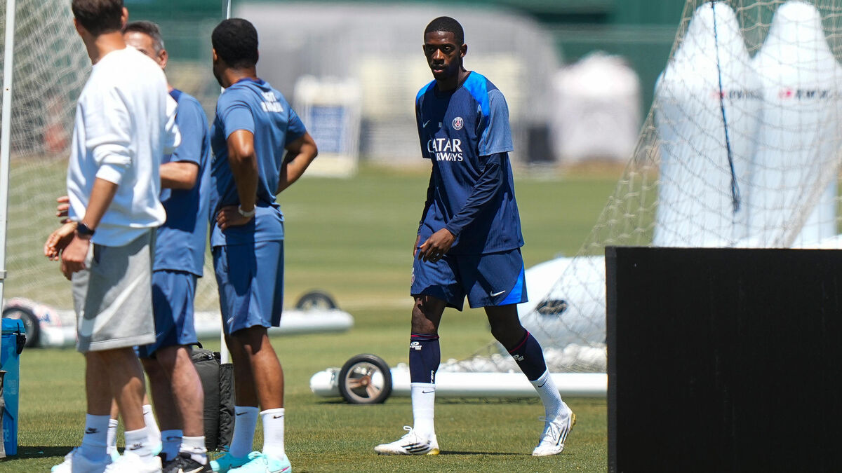 Dembélé - PSG : Ousmane Dembélé a rejoint le groupe pour l'entraînement ce vendredi