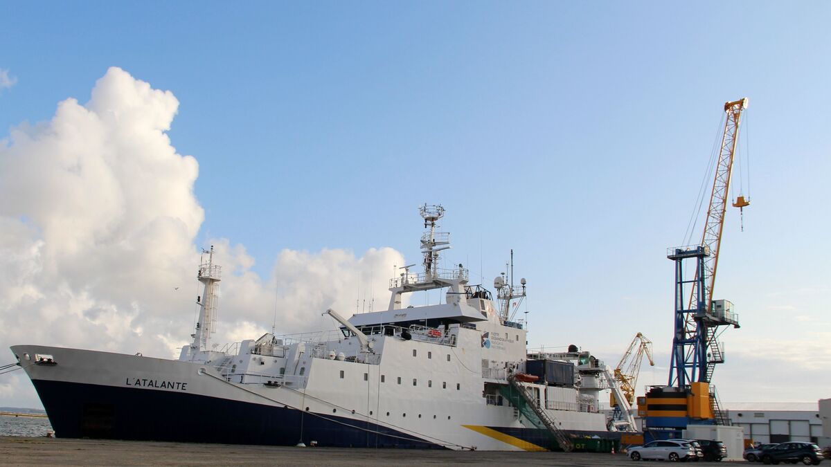 Déchets - Déchets radioactifs immergés dans l'Atlantique : L'Atalante quitte Brest pour les cartographier