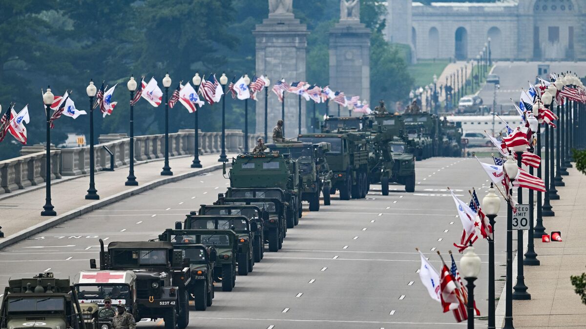 Trump - Parade militaire de Donald Trump : découvrez les images d'une démonstration de force, marquée par d'importantes manifestations d'opposants.