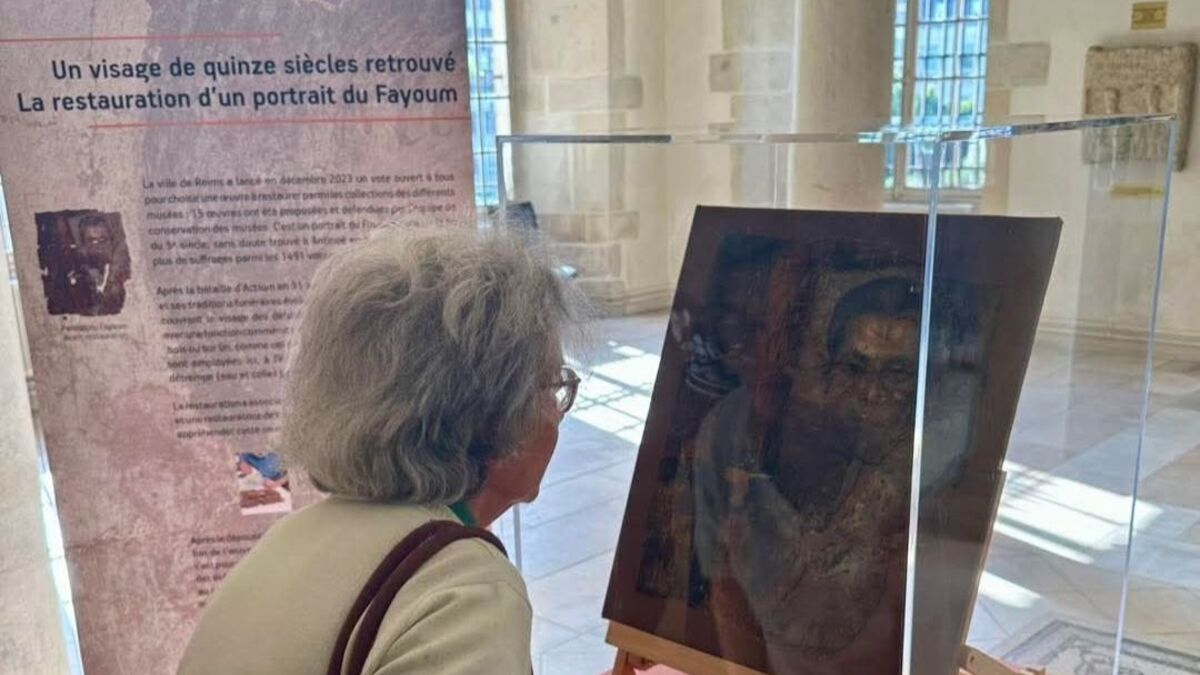Suaire - Découvrez Ce Suaire De Momie Égyptienne Rare À Reims : Trois Mois Pour Ne Pas Manquer Cette Exposition Inédite !