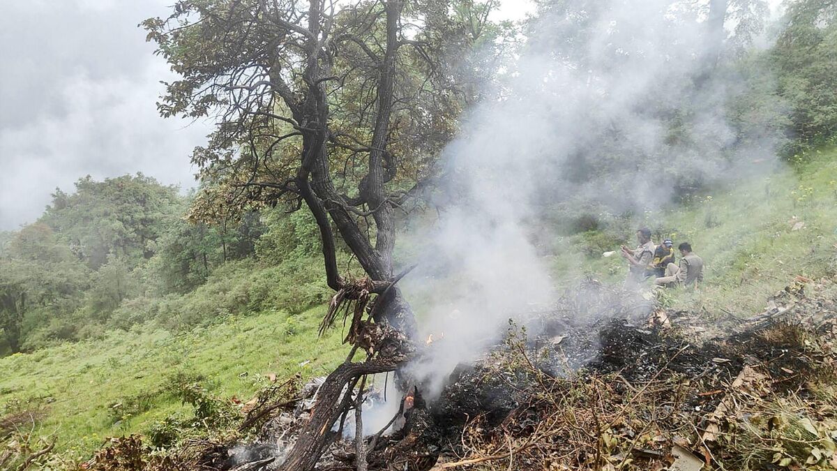 Crash - « Une Bien Triste Nouvelle » : Un Crash D’hélicoptère Dans L’Himalaya Indien Fait Sept Morts, Dont Un Enfant De 2 Ans