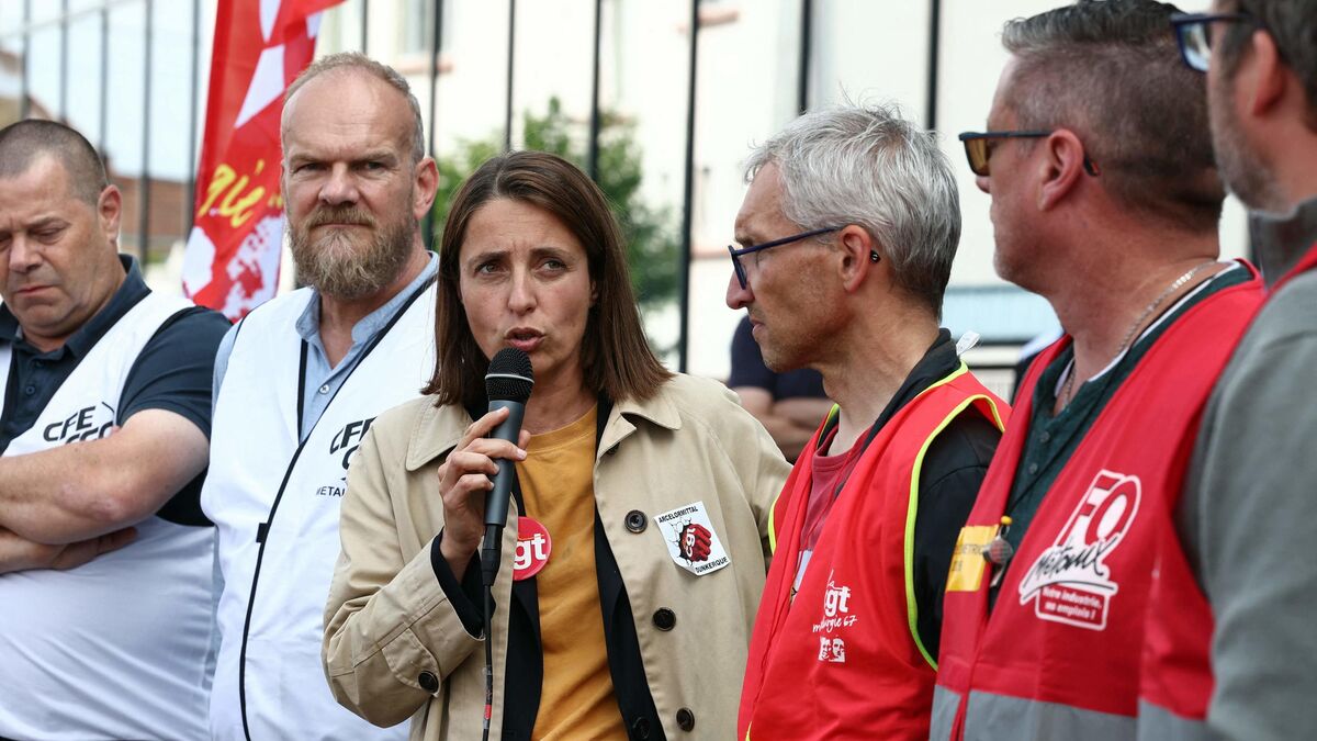 grève - Sophie Binet soutient la grève des dockers de Fos et appelle à bloquer toutes les livraisons d'armes à Israël