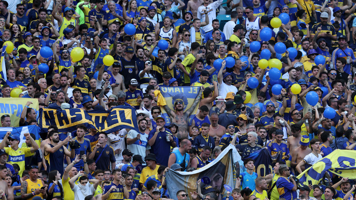 Boca - Boca Juniors - Benfica (2-2) : Découvrez Comment Le Stade De Miami Est Devenu Une Bombonera Grâce Aux Fans Argentins