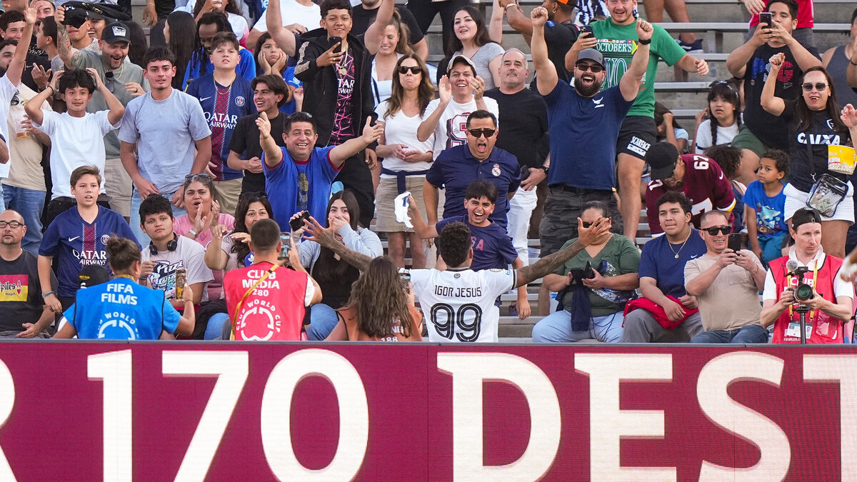 Bagarre - PSG - Botafogo (0-1) : Les Images d'une Bagarre en Tribunes entre Supporters