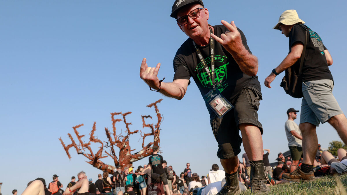 Hellfest - « Tant qu'on veut bien de moi… » : Au Hellfest 2025, Gérard, 76 ans, le plus vieux bénévole du festival
