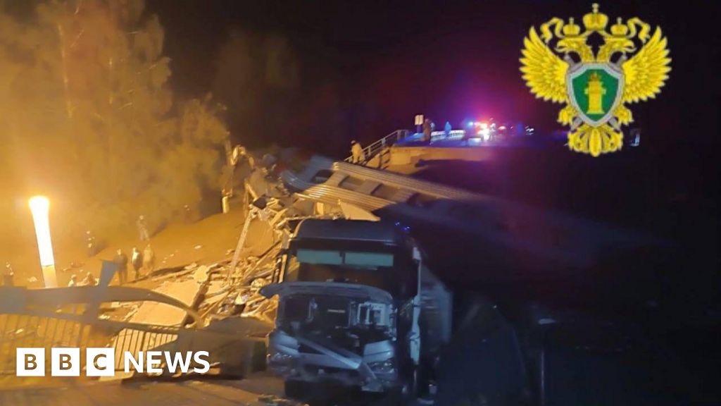 pont - Au moins trois morts après l'effondrement d'un pont en Russie