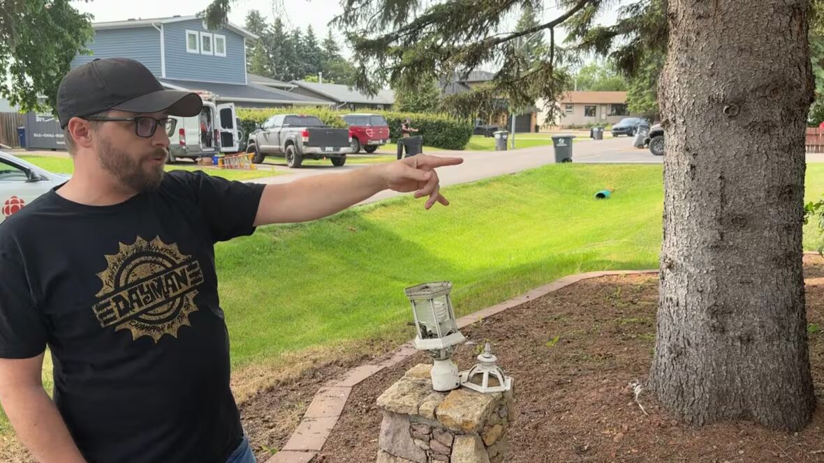 couple - Un couple de Saskatoon raconte la foudre qui a frappé le père et l'a projeté au sol