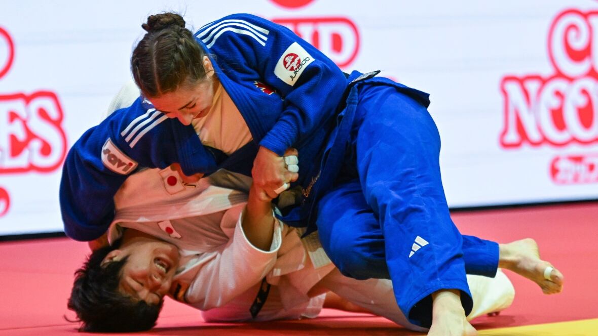 médaille - Catherine Beauchemin-Pinard du Canada remporte la médaille d'argent aux Championnats du monde de judo