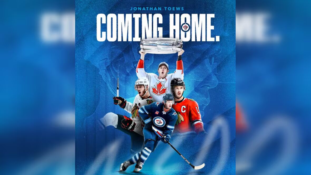 Jets - Jonathan Toews revient chez les Jets de Winnipeg, son équipe de cœur, dans son retour en NHL