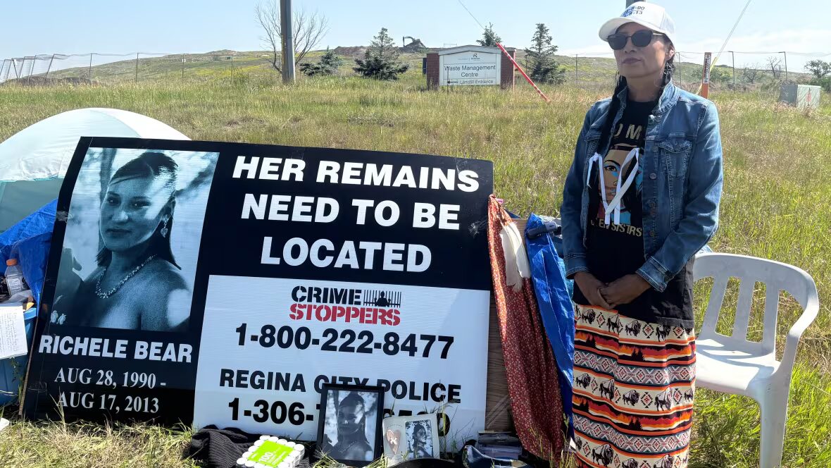 mère - Une mère jeûne en exigeant la recherche des restes de sa fille dans la décharge de Regina