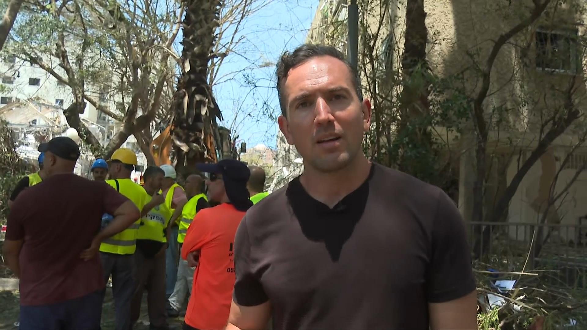 missile - Bbc : Rapport depuis le site de l'attaque par missile iranien à Tel Aviv