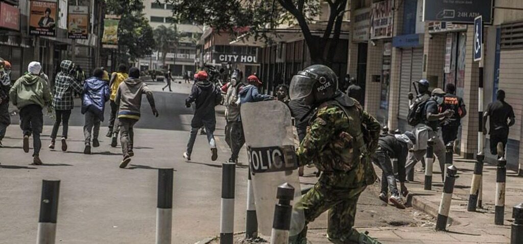 Nairobi - Nairobi Central Bouclé Avant les Manifestations au Kenya