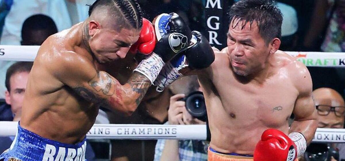match - Pacquiao, 46 ans, fait match nul contre Barrios lors de son retour sur le ring
