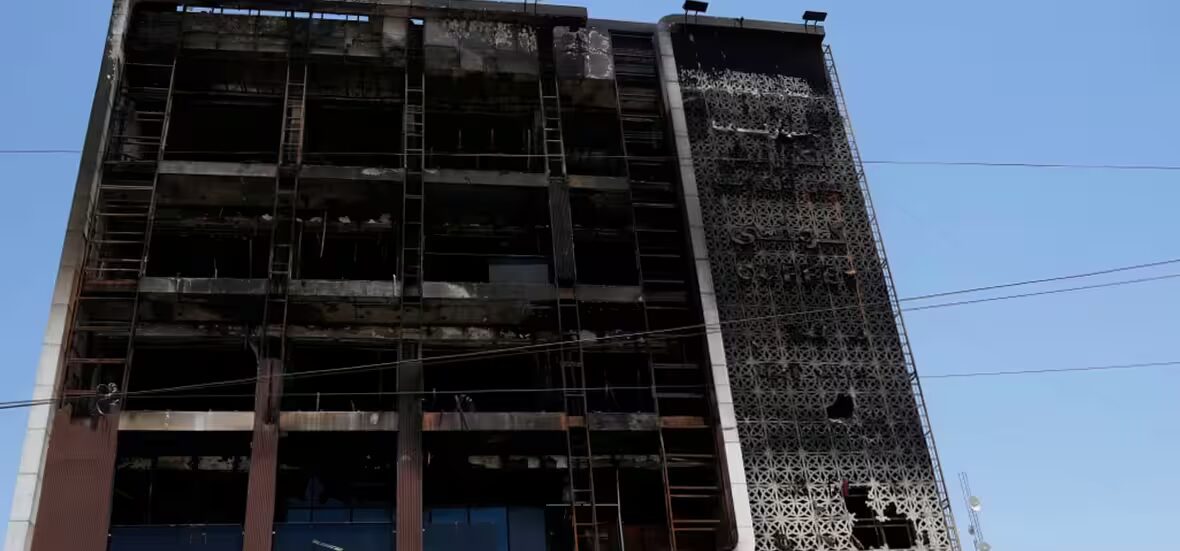 Incendie - Au Moins 60 Personnes Tuées Dans Un Incendie Dans Un Centre Commercial de L'Est de L'Irak