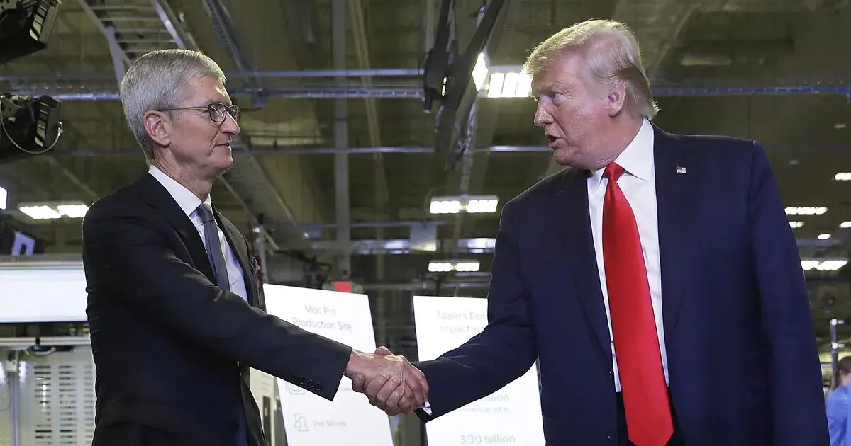 Apple - Apple investira 600 milliards de dollars aux États-Unis pour éviter les tarifs de Trump