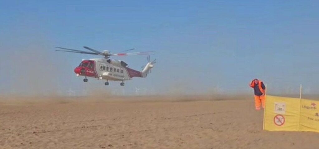 plage - Une femme dans la soixantaine décède après un incident en mer au large de la plage de Skegness