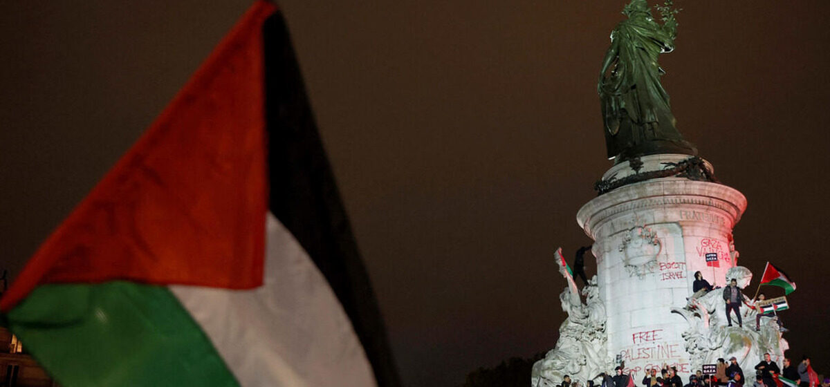 Paris - Manifestation pro-palestinienne à Paris : des amendes demandées contre des militants évacués place de la République