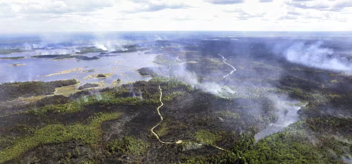 Maisons - 20 Maisons Détruites Dans le Comté d'Annapolis, N.-É., à Cause d'un Incendie de Forêt