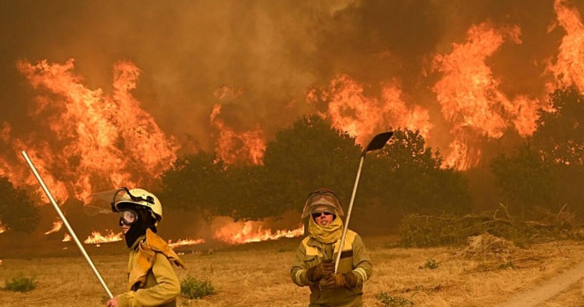 incendies - Des incendies de forêt ravagent l'Espagne et le Portugal alors que la vague de chaleur se poursuit