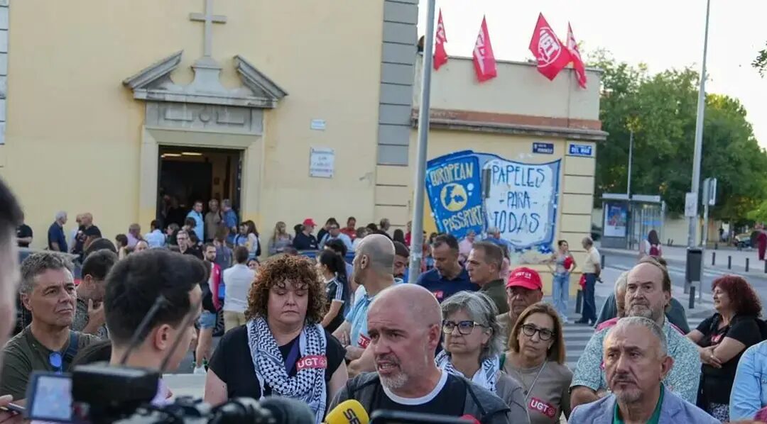 travail - Unai Sordo et Pepe Álvarez se retranchent dans une église avec les leaders de CCOO et UGT pour la réduction de la journée de travail : "Il nous faut un miracle"