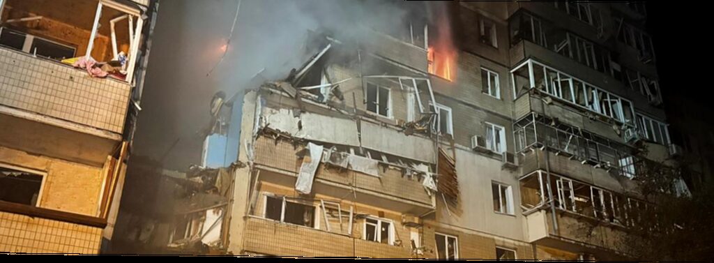Bébé - Bébé parmi les deux victimes d'une attaque de drone russe à Kyiv, selon les autorités