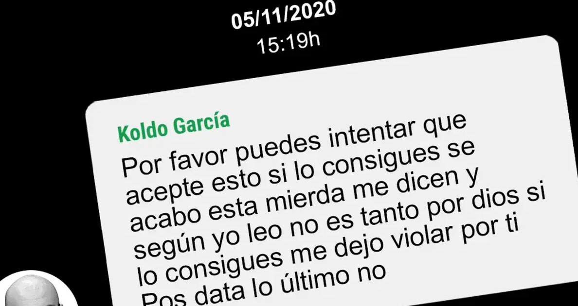 whatsapps - La Uco dévoile de nouveaux 'whatsapps' de Koldo pressant le ministre Torres pour payer Aldama : 'Si tu y arrives, je me laisse violer par toi'