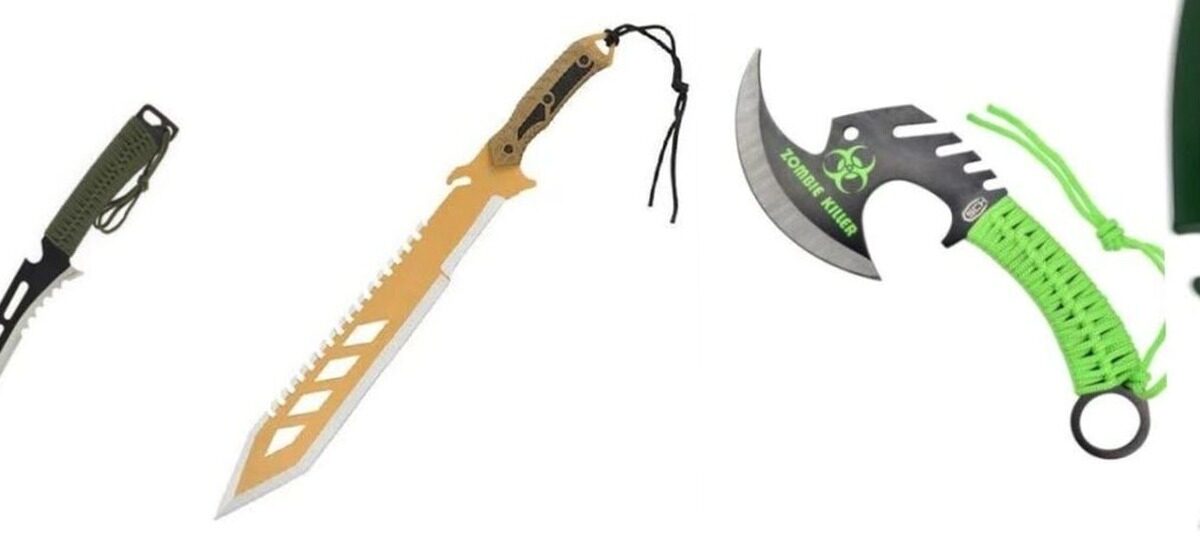 armes - Couteaux « zombie », poings américains… Pourquoi devez-vous rendre ces armes interdites aux forces de l’ordre ?