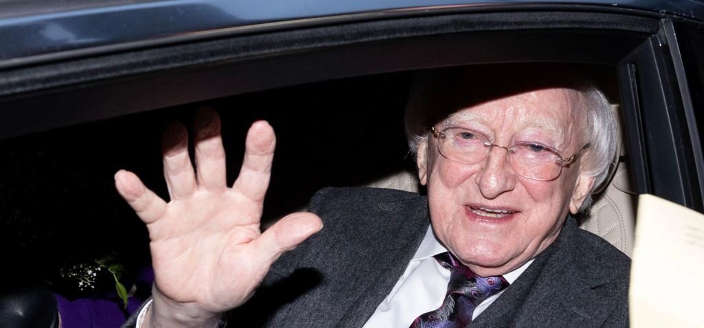 Président - Higgins Quit Sa Résidence Officielle Le Dernier Jour En Tant Que Président Irlandais