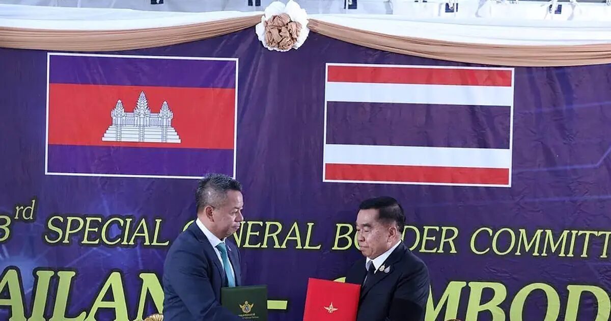 Cessez-le-feu - La Thaïlande et le Cambodge conviennent d'un cessez-le-feu à la frontière après 20 jours d'hostilités et 100 morts