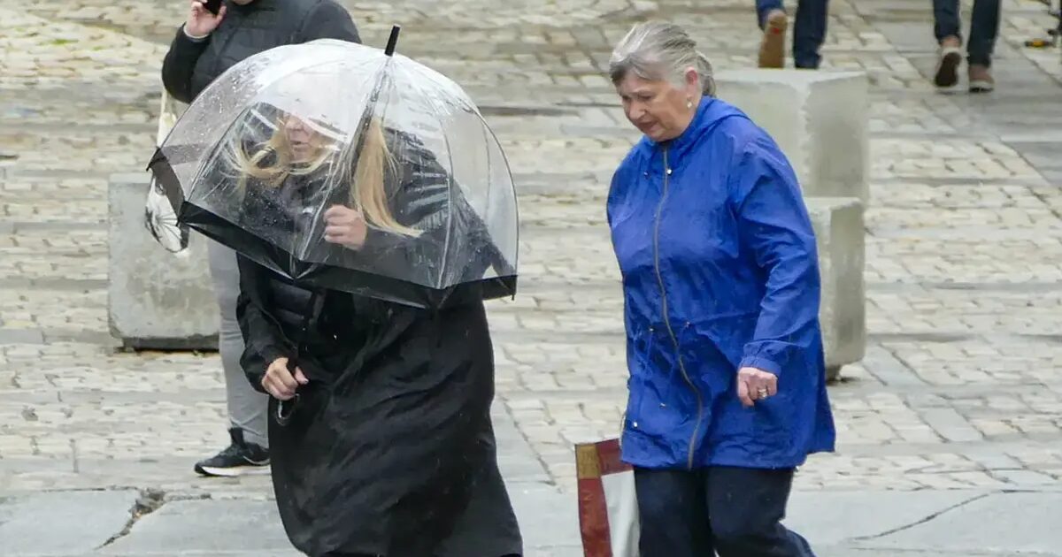 Málaga - Inondations et fortes crues de rivières à Málaga en raison du violent intempéries