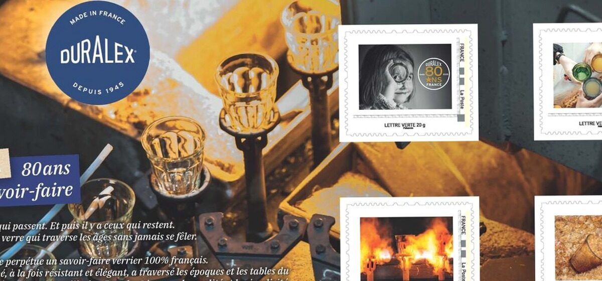 Timbres - « Ça Va Partir Très Vite ! » : Uniquement 7 000 Timbres Collectors Duralex Édités Pour Toute La France