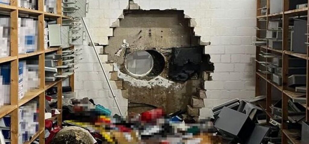 braquage - Des voleurs utilisent une perceuse pour dérober 30 millions d'euros lors d'un braquage de banque en Allemagne