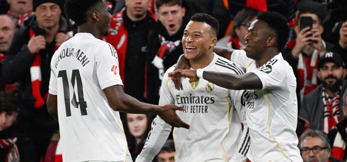 Mbappé - Slalom Impressionnant, Doublé et Passe Décisive de Camavinga… Nouveau Récital de Kylian Mbappé Contre Bilbao