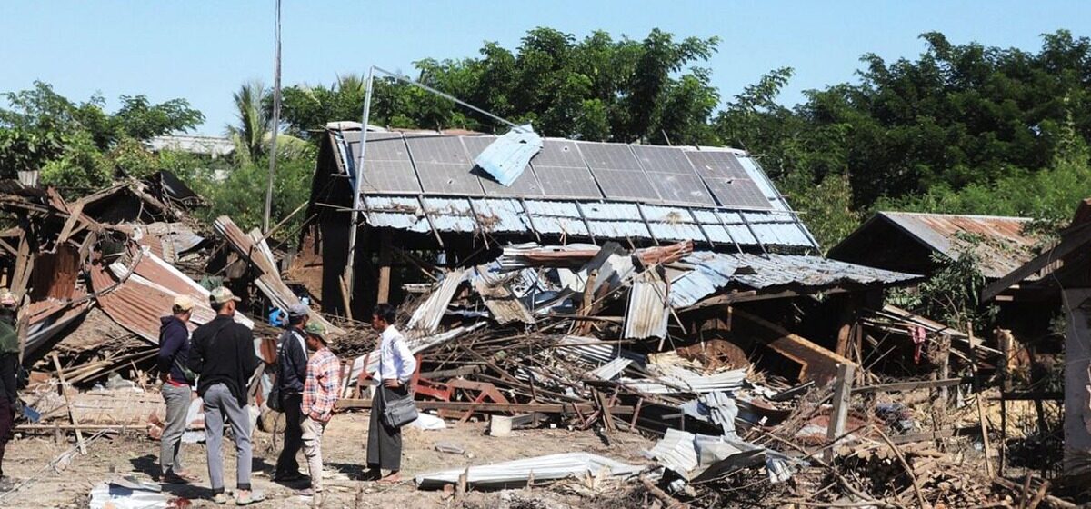 frappe - Birmanie : Une frappe aérienne sur un salon de thé fait 18 morts et 20 blessés