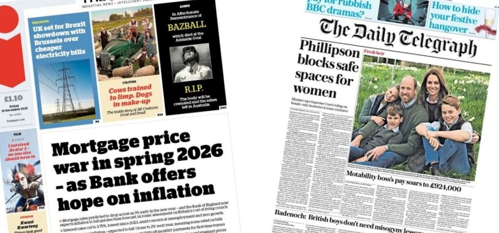 hypothèques - Les papiers : 'Guerre des prix des hypothèques au printemps' et 'Nouvel héritier'