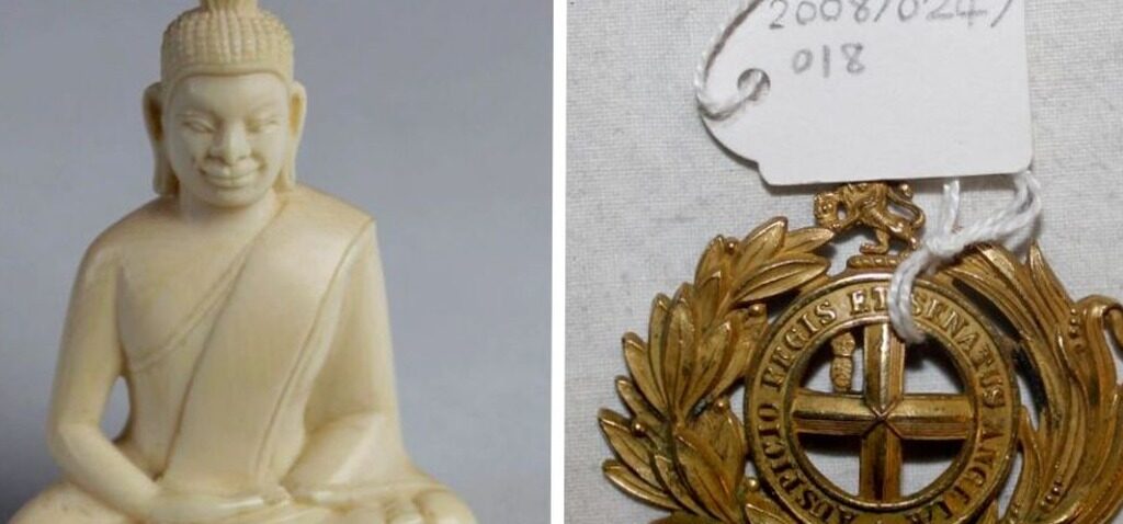 objets - Des centaines d'objets volés lors d'un raid de musée de grande valeur