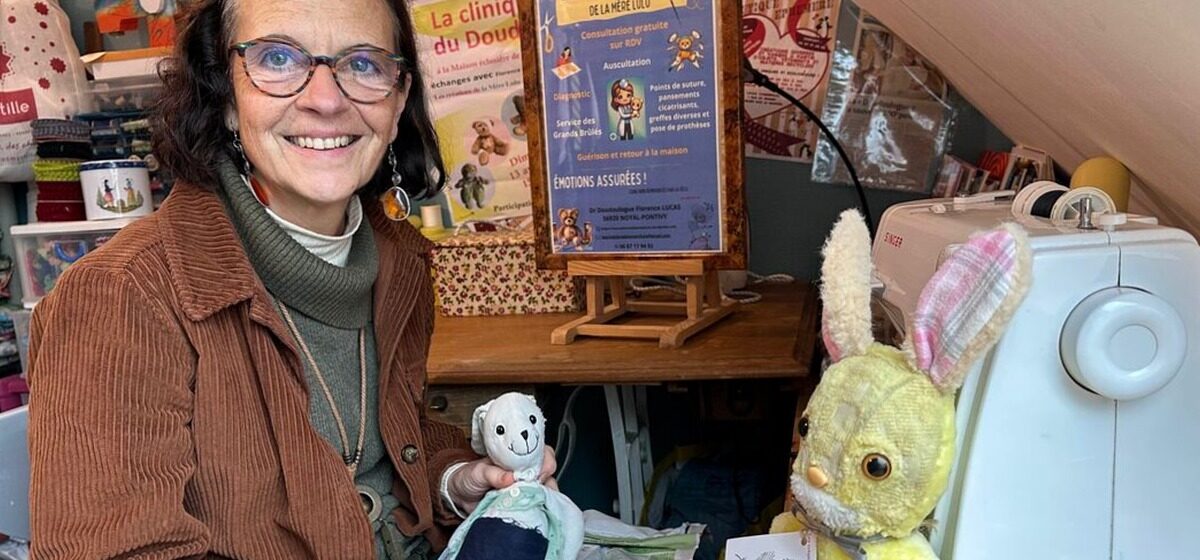 doudou - Ils parcourent des centaines de kilomètres pour qu'elle répare… leur doudou !