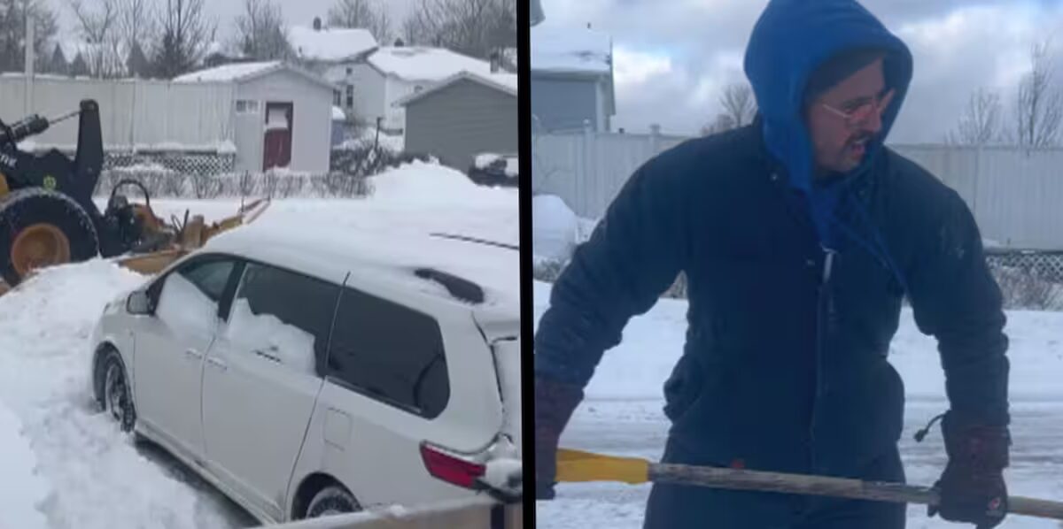 chanson - Un chasse-neige a inspiré une chanson de protestation hivernale #themoment