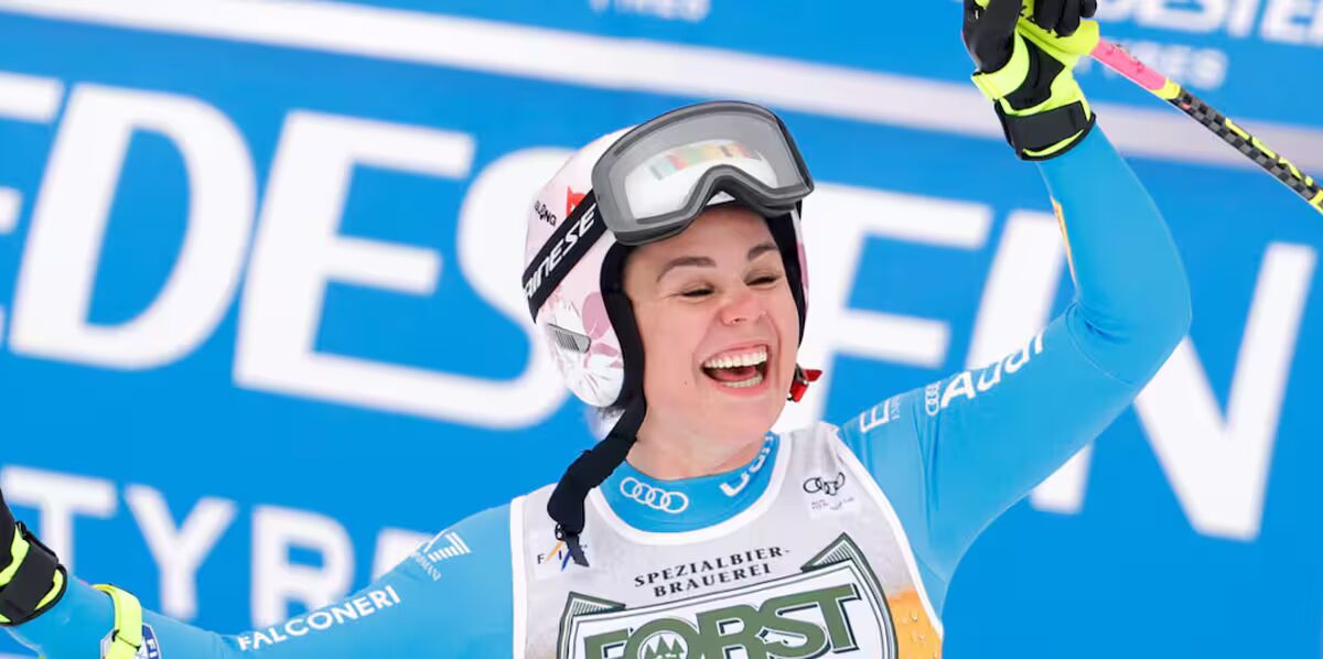 victoire - Nicol Delago offre une nouvelle victoire à l'équipe de ski d'Italie à l'approche des Jeux Olympiques à domicile