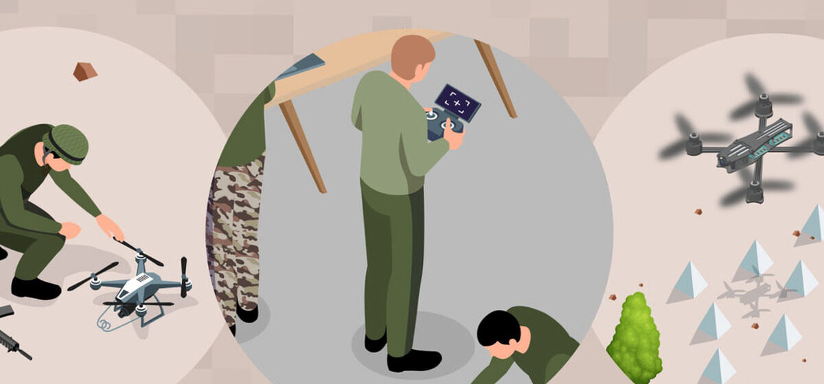 drones - Comment les drones ont transformé la guerre en Ukraine : Trois infographies animées à découvrir absolument