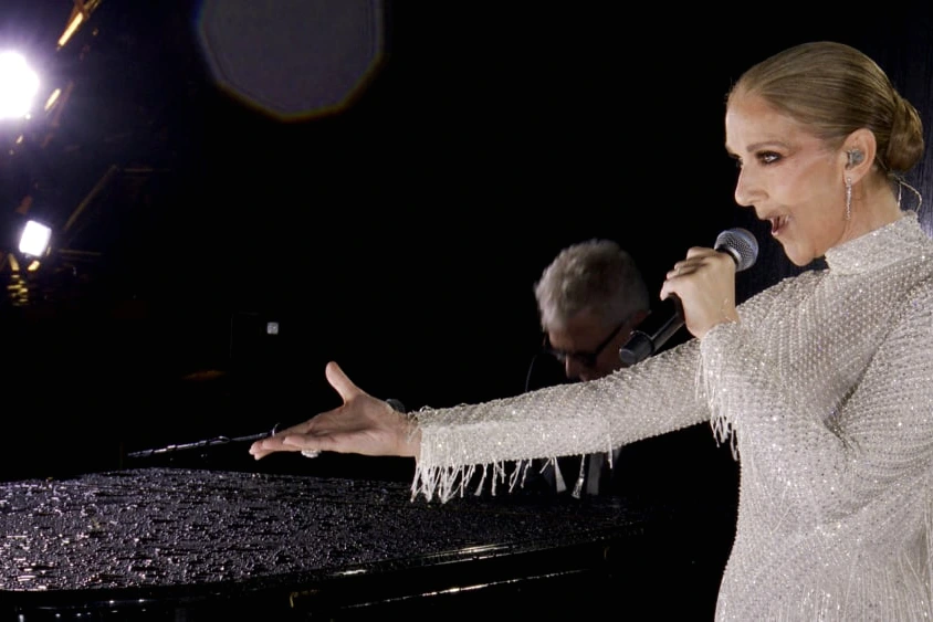 Logo Visa sur un écran affichant une page d’erreur, avant la vente des billets de Céline Dion à Paris