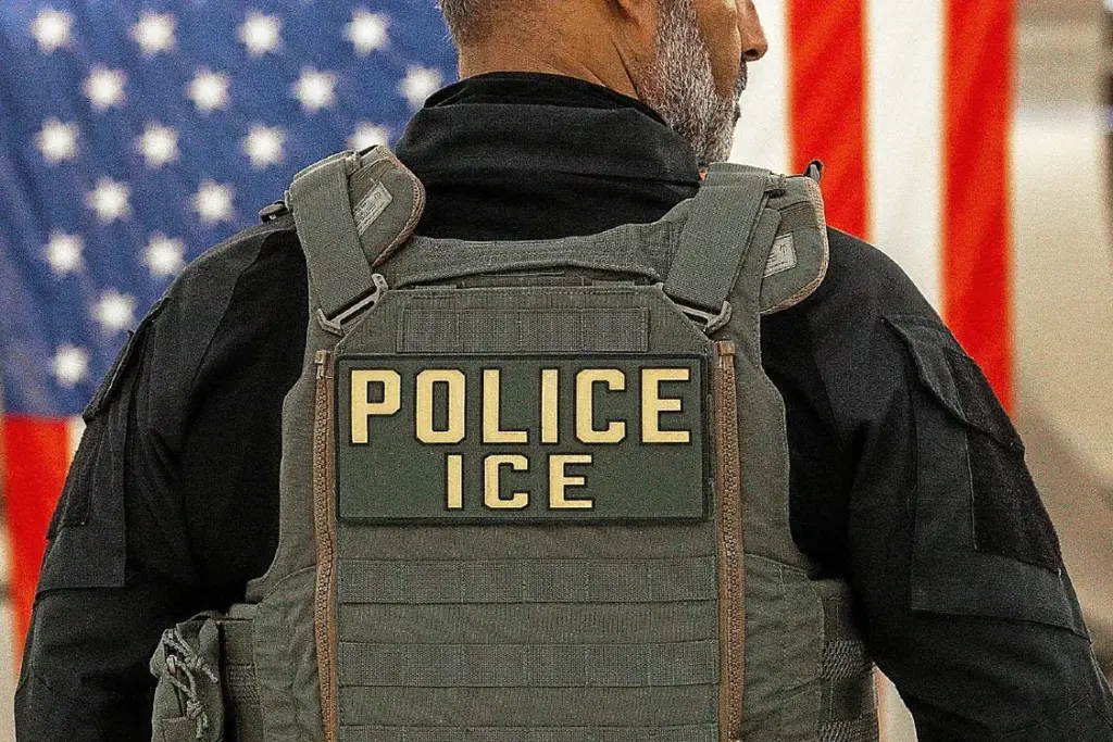 Une Nantaise de 86 ans assise derrière une vitre dans un centre de rétention de l’ICE aux États-Unis